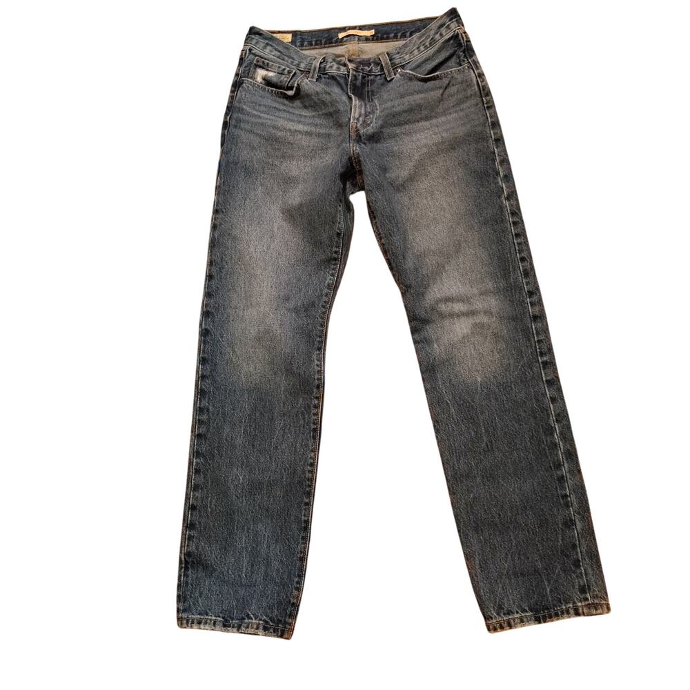 Levi’s Middy Straight Jeans 28x31 Premium Denim Big E Leather Patch